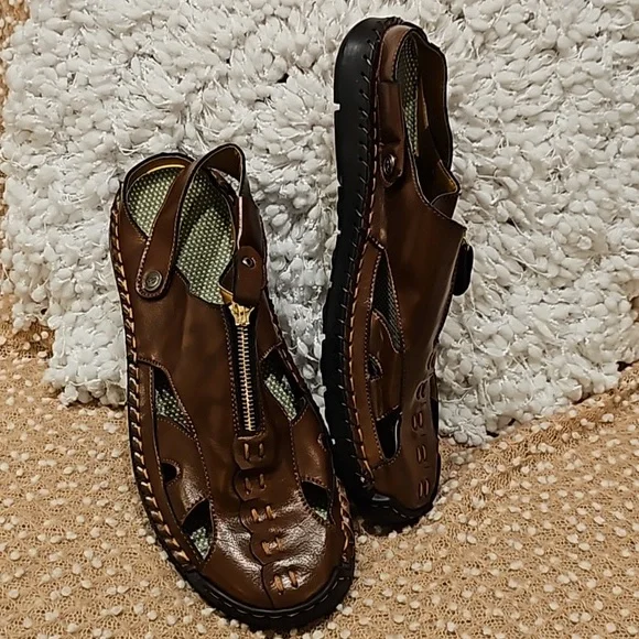 100% Caoutchouc Sandals HSY Fashion Men main image 2